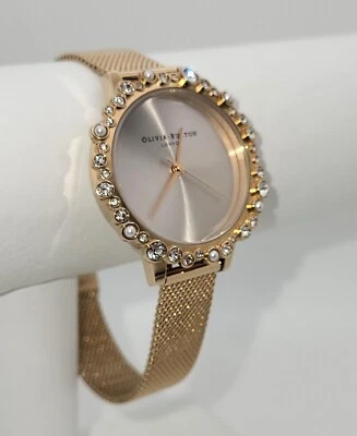 Reloj Olivia Burton OB16US50 Under the Sea caja burbuja acento cristal oro rosa Foto 1 de 4