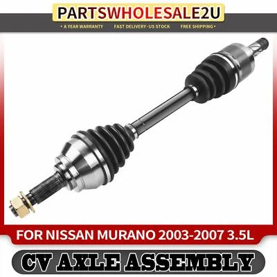 Front Left CV Axle Assembly for Nissan Murano 2003 2004 2005 2006 2007 V6 3.5L - Image 1 of 4