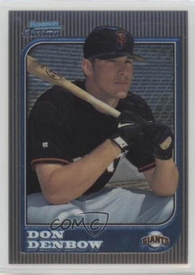 1997 Bowman Chrome Don Denbow #199 Rookie RC - Image 1 of 2