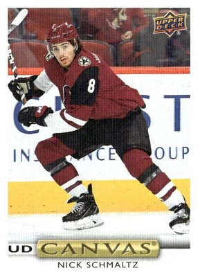 2019-20 Upper Deck Canvas #C72 Nick Schmaltz - Image 1 of 2
