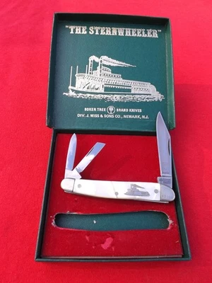 BOKER TREE BRAND THE STERNWHEELER LTD KNIFE SOLINGEN GERMANY 1975  - Image 1 of 4