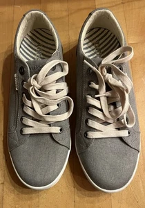 Taos Low Top Sneaker Damen 10 Sterne STA-12844 grau Stoff Schnürer / Neu ohne Etikett - Bild 1 von 10