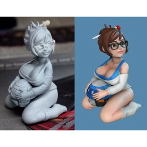 1/18 60mm 3D Print Model Kit Japanese Girl Unpainted - Picture 1 of 5