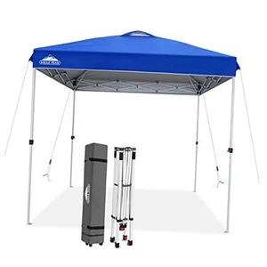 8x8 Pop Up Canopy Tent Instant Outdoor Canopy Easy Set Up Straight Leg - Picture 1 of 7