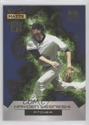 2022 Wild Card Matte SP Exclusive Blue Background - Green /2 Hayden Wesneski - Image 1 of 2