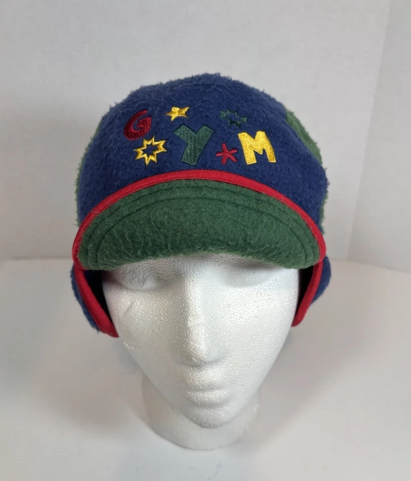 复古 Child Gymboree 抓绒捕手帽子 色块 主要颜色 — 第 1/4 张图片