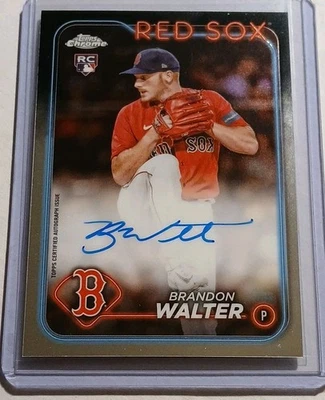 2024 Topps Chrome - Rookie Autographs #RA-BWA Brandon Walter (AU, RC) - Image 1 of 2