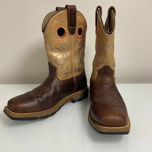 Irish Setter Red Wing Shoes Womens 7 Waterproof Leather Work Boots Square Toe - Picture 1 of 13