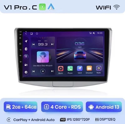 Autoradio para VW Passat B7 B6 Cc 2010-2015 2G+ 64GB Carplay-Androidauto Wifi - Imagen 1 de 4