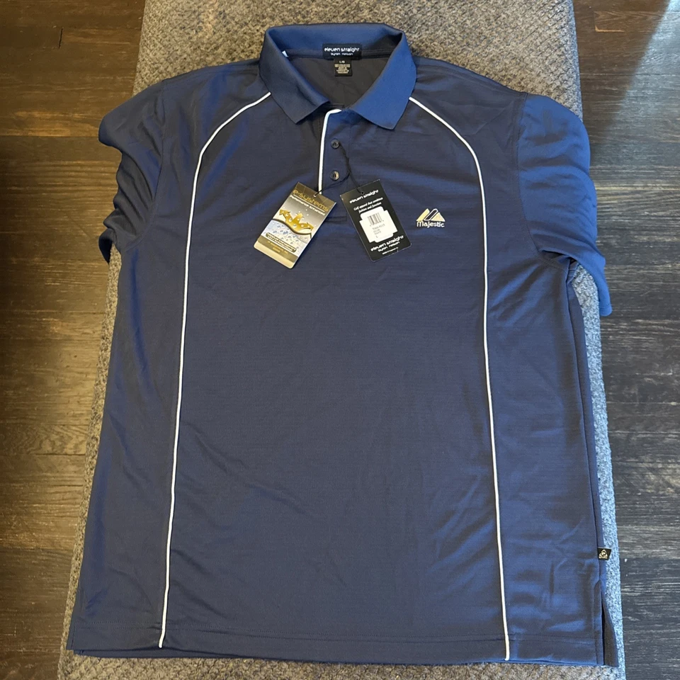 Camisa de golf Byron Nelson Eleven recta para hombre talla grande NUEVA NUEVA CON ETIQUETAS majestuosa Foto 1 de 4