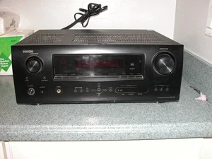 DENON AVR-1610 Receiver 5.1 Surround Sound HDMI Home Theater Stereo System w Rem - Picture 1 of 5