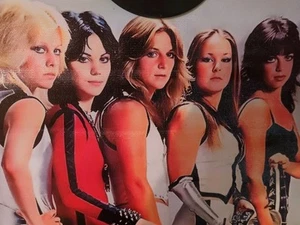 The Runaways Joan Joan Jett Cherie Currie Lita Ford Jackie Foxx Poster 12" X 18" - Picture 1 of 3