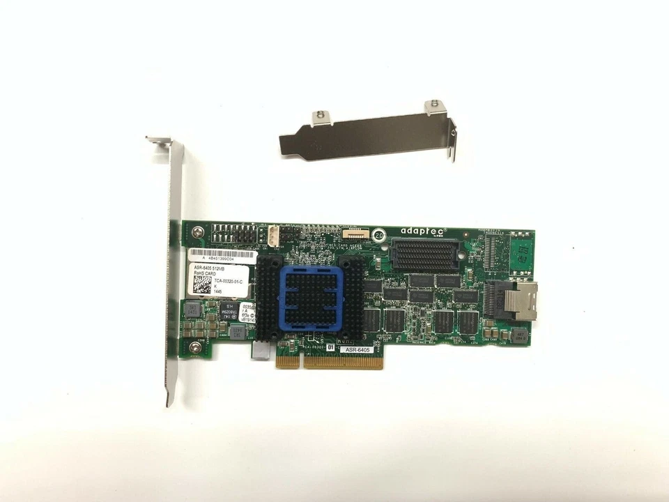 Adaptec ASR-6405 512MB RAID Controller Card PCIe x8 SAS 2.0 Raid Controller - Image 1 of 4