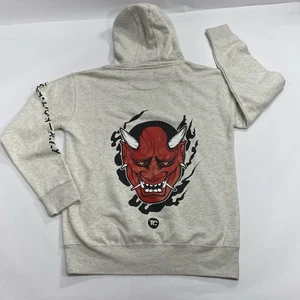 Tuner Cult Adult Medium Pullover Fleece Hoodie Sweatshirt Mens Devil Design - Picture 1 of 8