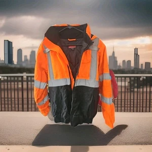 Tingley Waterproof Hi Vis Reflective Two-Tone Bomber Jacket ANSI - Picture 1 of 7