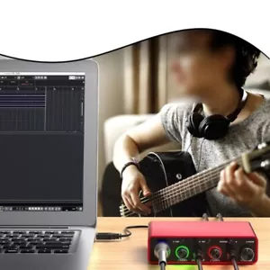 For Focusrite Scarlett Solo 3rd Gen USB Audio Interface the Guitarist Vocalist - Picture 1 of 19