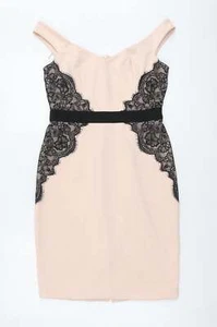 Amy Childs Womens Pink Polyester Blend A-Line Size 12 - Picture 1 of 12