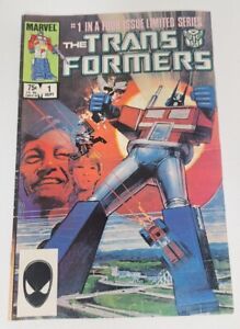TRANSFORMERS #1 1984 Marvel Comic Book Second Print VF