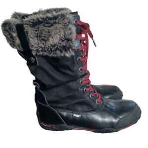 PAJAR Garland Fur Snow Waterproof  Boots Women's Size US 10