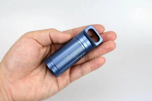 Outdoor EDC Portable Waterproof Aluminium Alloy Storage Pill Case Container Tool - Picture 1 of 15