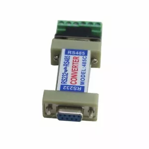 Nuovo convertitore interfaccia adattatore 9 PIN RS-232 a RS-485 USA - Foto 1 di 2