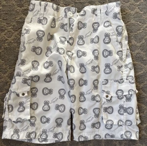 Baby Milo Bathing Ape White Size 10 Shorts - Picture 1 of 5