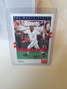 2021 TOPPS x SPORTS ILLUSTRATED JOE CARTER WHITE WITH RED STRIPES # 08 /70