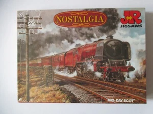 Mid-Day Scot Steam Train 500 Piece Jigsaw Puzzle New sealed and Unopened. - Picture 1 of 1