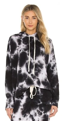 Sundry Women’s Basic Hoodie Black White Tie Dye Size 1 (S) NWT - Image 1 of 4