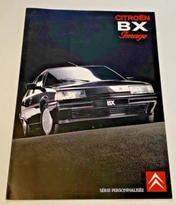 Brochure Publicitaire CITROEN BX  Image - Février 1991 - Bel Etat. - Picture 1 of 5