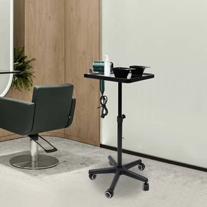 Salontablett auf Rollen + Wagen Magnetschalen Friseur Instrumententablett Salontablett - Bild 1 von 15