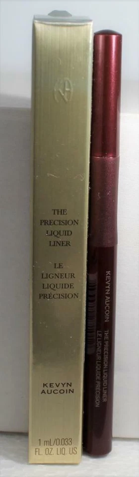 Kevyn Aucoin The Precision Liquid Liner #27101 (negro) nuevo en caja envío y devolución gratuitos Foto 1 de 1