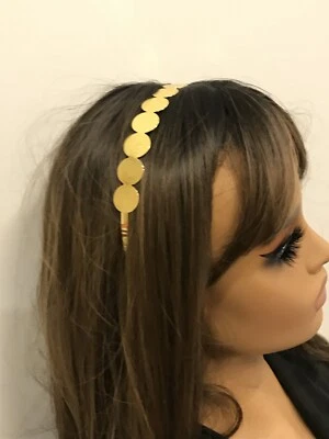 Diadema, Joyería Nupcial Árabe, Diadema Lira, Diadema Moneda, Joyería Lira Foto 1 de 4