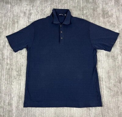 Nautica Shirt Mens Medium Short Sleeve Solid Blue Cotton Modal Casual - Image 1 of 4
