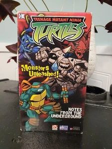 2003 TMNT - Teenage Mutant Ninja Turtles - Monsters Unleashed VHS - Picture 1 of 3