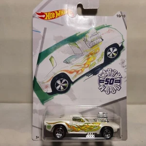 2018 Hot Wheels Larry Wood 50th Anniversary Rodger Dodger 10 of 10 - Picture 1 of 1
