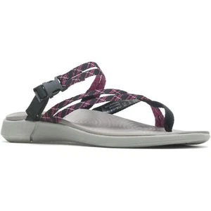 Hush Puppies Ladies Good Black 100% RPET (Recycled) Textile Female Shoe Summer - Picture 1 of 5
