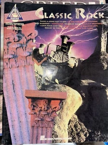 Klassisches Rock-Gitarren-Tabulaturbuch, Künstler Bon Jovi, Aerosmith, Alice Cooper und mehr - Bild 1 von 2