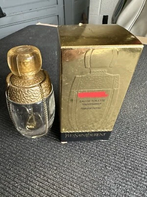 Flacon Vide Yves Saint Laurent Parfum Champagne Barré - Photo 1/4