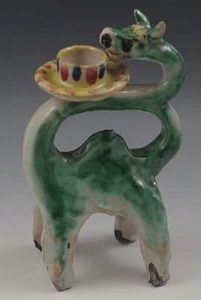 DONKEY ART DECO VINCENZO PINTO VIETRI CANDLEHOLDER CANDLESTICK ANTIQUE #71 - Picture 1 of 6