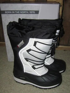 BAFFIN Womens Icefield White Winter Snow Boots Rated to -100 Size 8 8.5 9 US NEW - Picture 1 of 5