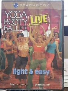 Yoga Booty Ballet Live: Light & Easy (DVD, 2005) NEW - Picture 1 of 1