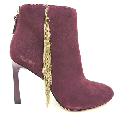 Nine West 女式 25021953 - 466 Uloveit 踝靴 葡萄酒 尺寸 US 5.5 M — 第 1/4 张图片