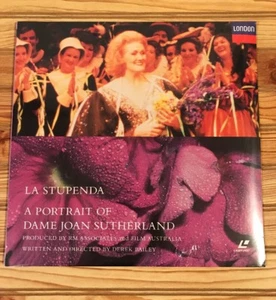 A PORTRAIT OF DAME JOAN SUTHERLAND' Laser Disc NEW - Picture 1 of 6