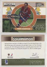 2001-02 ITG Be A Player Memorabilia All-Star Fantasy /10 Frank Mahovlich HOF