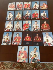 Chicago Blackhawks 1979-80 ¿Juego de 4 x6"? de 22 - Tony Esposito / Stan Mikita MT - Imagen 1 de 5