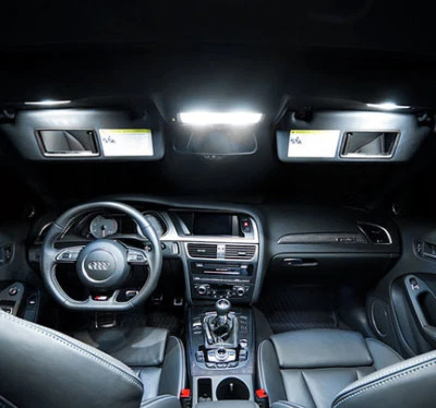 Audi A8 S8 D2 22 LED Innenraumbeleuchtung Set Premium XXL WEISS 6500K - Imagen 1 de 3