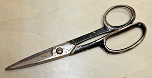 Tijeras tijeras vintage WISS INLAID EE. UU. 1-DS costura industrial utilitaria 8" - Imagen 1 de 6