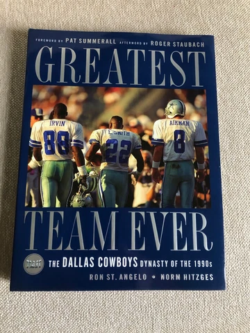 DALLAS COWBOYS Greatest Team Every BOOK Norm Hitzges THE TICKET 1310 NFL Cover