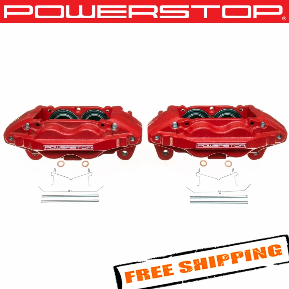 Pinzas de freno delanteras fijas Power Stop S3274 Performance para Toyota Tundra 07-15 Foto 1 de 2